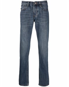 Прямые джинсы с заниженной талией Emporio armani