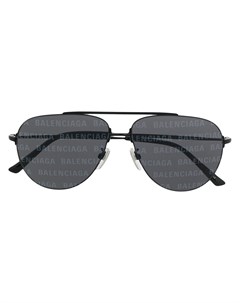 Солнцезащитные очки авиаторы с логотипом Balenciaga eyewear