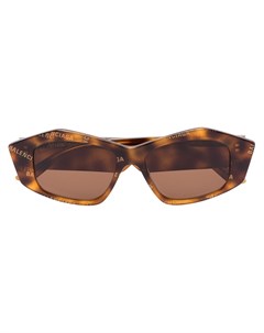 Солнцезащитные очки в прямоугольной оправе Balenciaga eyewear