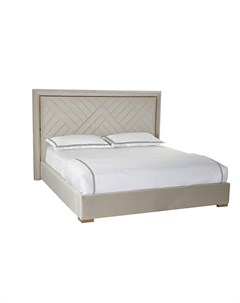 Кровать manhattan beige бежевый 220x150x218 см Icon designe
