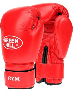 Боксерские перчатки GYM BGG 2018 10 Oz красный Green hill