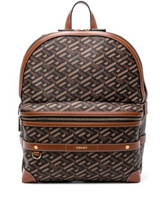 Рюкзак на молнии с логотипом Versace