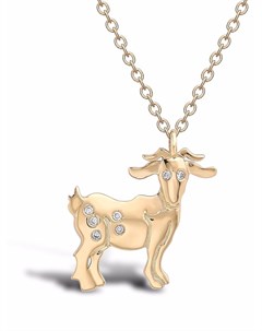 Подвеска Zodiac Goat из желтого золота с бриллиантами Pragnell