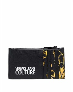 Кошелек на молнии с принтом Versace jeans couture