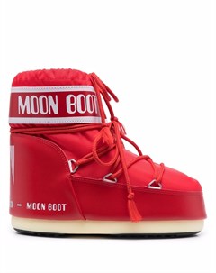 Сапоги на шнуровке с логотипом Moon boot