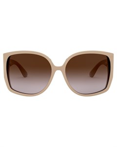 Солнцезащитные очки в массивной оправе Burberry eyewear