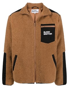 Флисовая куртка Beauvoir в стиле колор блок Blood brother