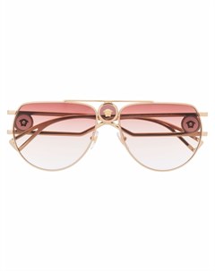 Солнцезащитные очки авиаторы с эффектом градиента Versace eyewear