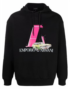 Худи с логотипом Emporio armani