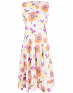 Платье с цветочным принтом Marni