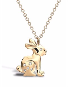 Подвеска Zodiac Rabbit из желтого золота с бриллиантами Pragnell