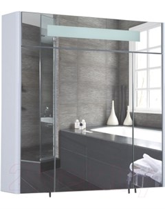 Шкаф с зеркалом для ванной Аква родос