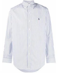 Рубашка в полоску с логотипом Polo ralph lauren