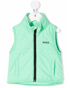 Жилет на молнии с логотипом Boss kidswear