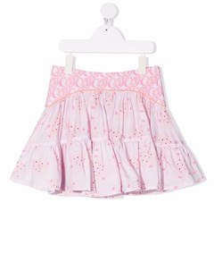 Ярусная юбка с цветочным принтом Chloé kids