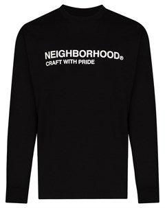 Топ с длинными рукавами и логотипом Neighborhood