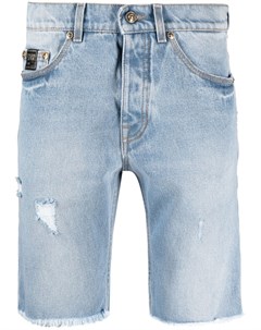 Джинсовые шорты V Emblem Versace jeans couture