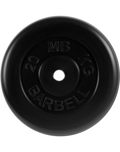 Диск для штанги обрез 31 мм 20 кг MB PltB31 20 Mb barbell