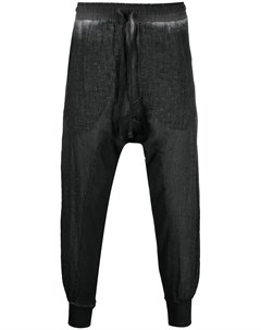 Зауженные брюки с эффектом потертости Thom krom