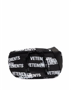 Поясная сумка с логотипом Vetements