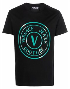 Футболка с логотипом Versace jeans couture