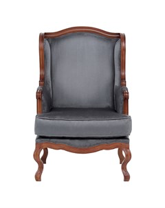 Кресло french anthracite серый 67x107x68 см Object desire