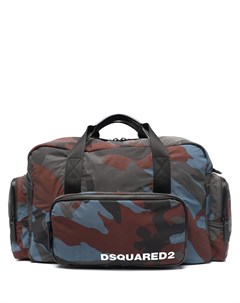Спортивная сумка с камуфляжным принтом Dsquared2