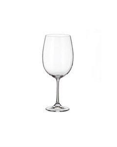 Набор бокалов для вина milvus barbara прозрачный Crystalite bohemia