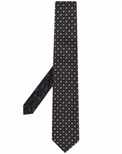 Шелковый галстук с геометричным принтом Etro