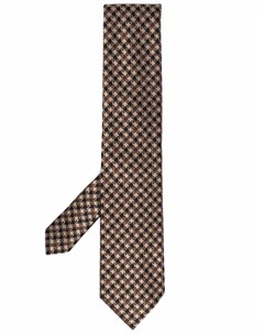 Шелковый галстук с узором Tom ford