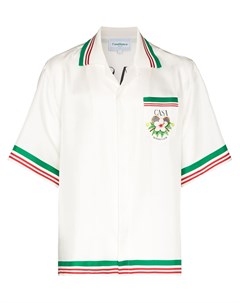 Рубашка Tennis Club с короткими рукавами Casablanca