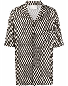 Рубашка с геометричным принтом Nanushka