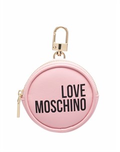 Круглый кошелек с логотипом Love moschino