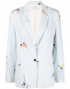 Пиджак с цветочным принтом Forte forte