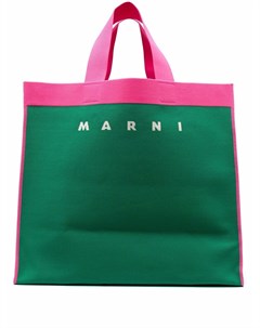 Сумка тоут с логотипом Marni