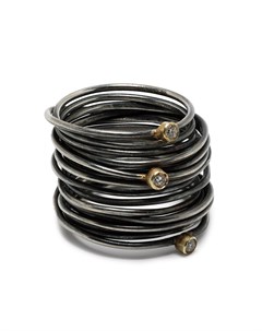 Серебряное кольцо Round Wire Spaghetti Disa allsopp