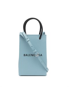 Мини сумка Shopping с логотипом Balenciaga