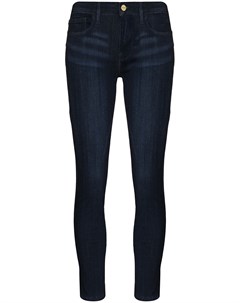 Укороченные джинсы скинни Le Skinny de Jeanne Frame