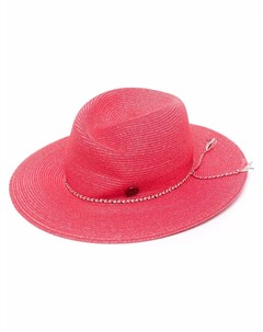 Плетеная шляпа с широкими полями Maison michel