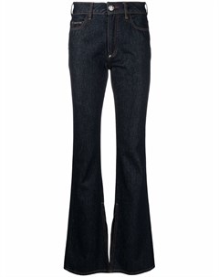 Расклешенные джинсы с разрезами Philipp plein