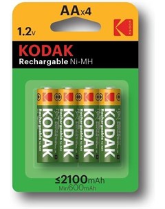 Батарейка аккумулятор зарядное HR6 4BL 2100MAH Kodak