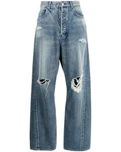 Широкие джинсы с прорезями Ambush