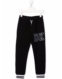 Спортивные брюки с вышитым логотипом Dkny kids