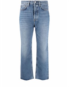 Укороченные джинсы прямого кроя Totême
