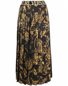 Плиссированная юбка Regalia Baroque Versace jeans couture