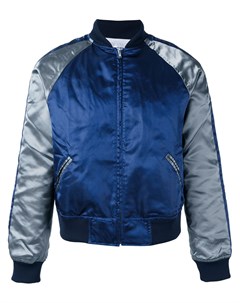 Куртка бомбер с эффектом металлик Comme des garcons shirt