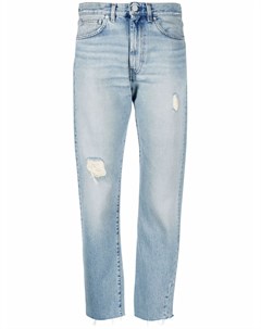 Прямые джинсы с эффектом потертости Totême