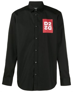 Рубашка с логотипом Dsquared2