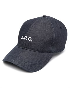 Джинсовая кепка с логотипом A.p.c.