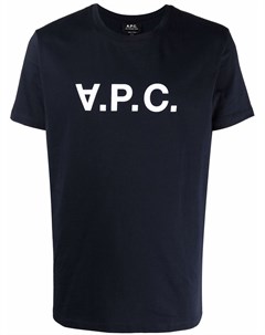 Футболка V P C с логотипом A.p.c.